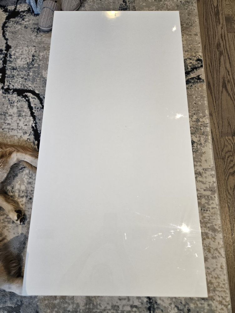 White Two-Tiered Coffee Table - photo 2