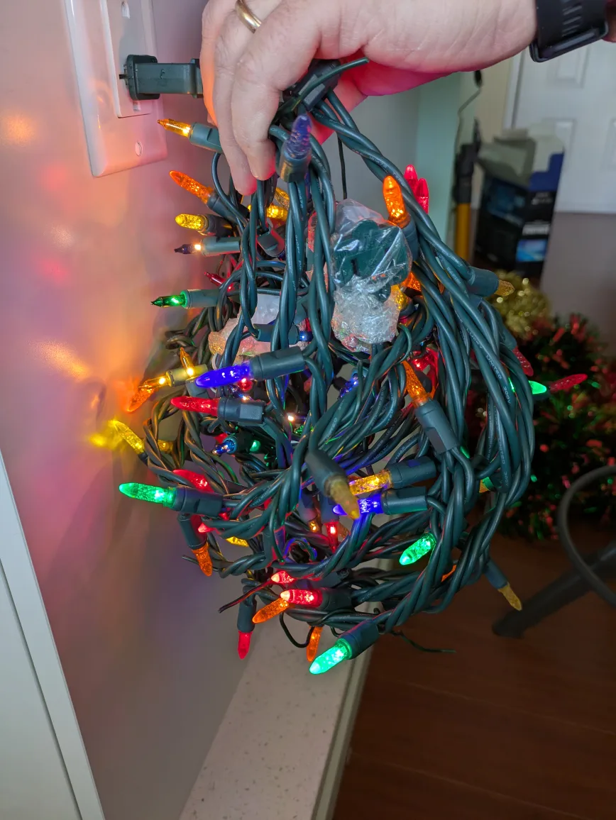 Christmas lights, tinsel, and decorations image indicator(2)