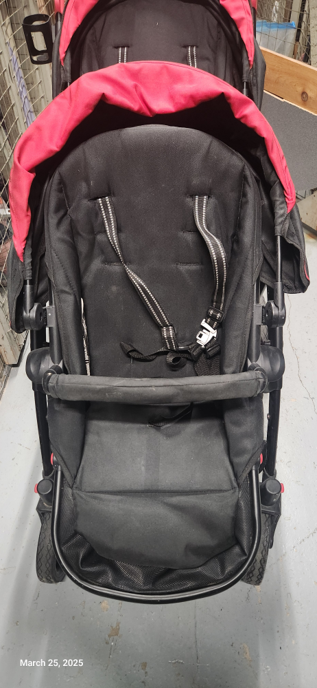 Contours Options Elite Double Stroller - Black and Red - photo 4