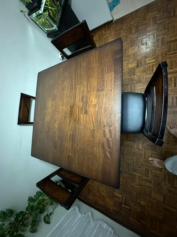 Square Dining Table Set with Four Chairs image indicator(3)