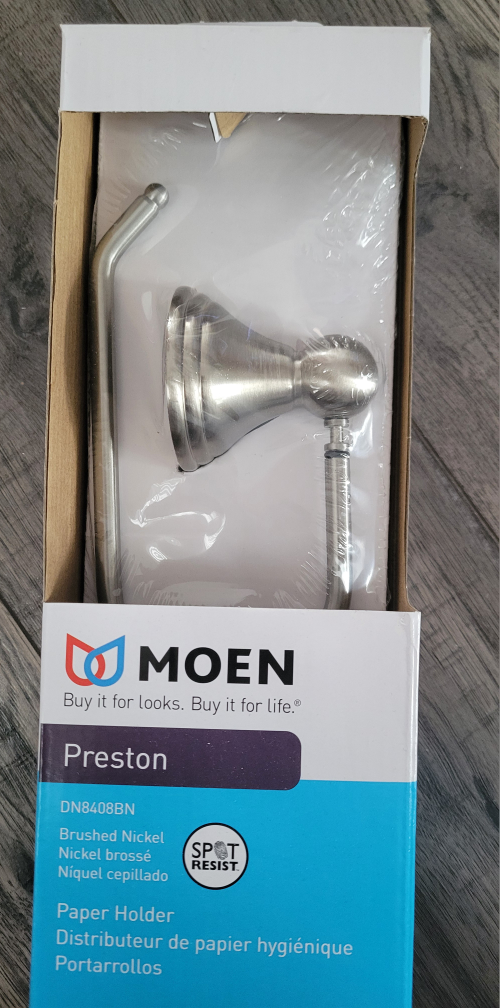 Moen Preston Brushed Nickel Paper Holder