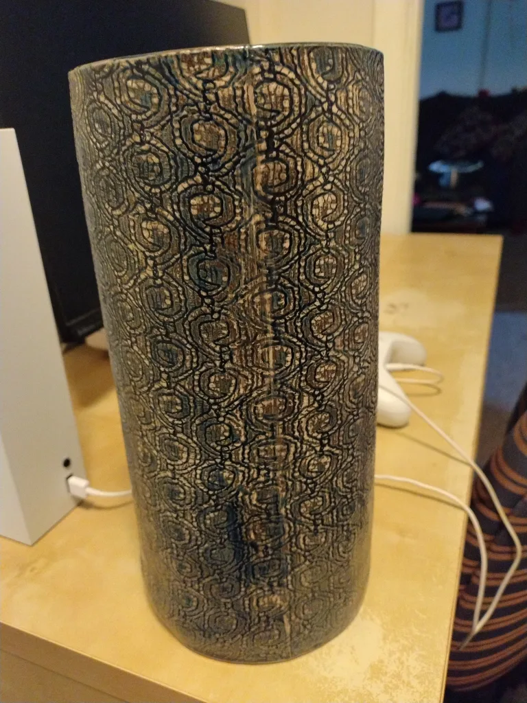 Indigo Ceramic Vase image indicator(2)