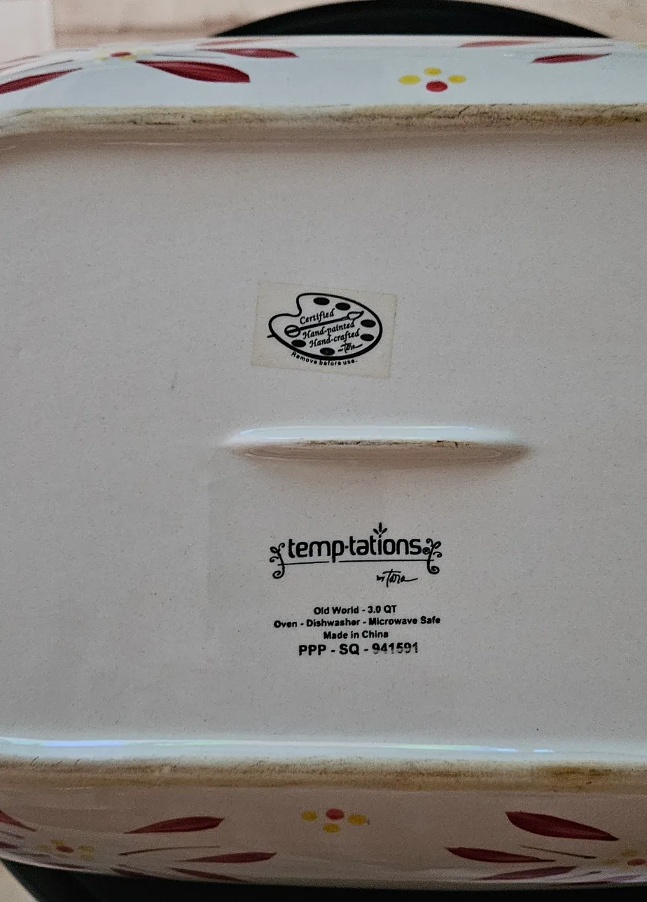 Temptations by Tara Old World 3.2 QT Oval Baker image indicator(2)