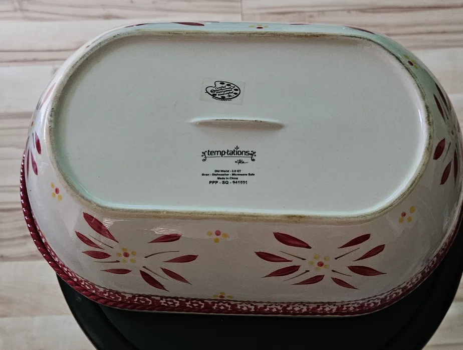 Temptations by Tara Old World 3.2 QT Oval Baker image indicator(4)