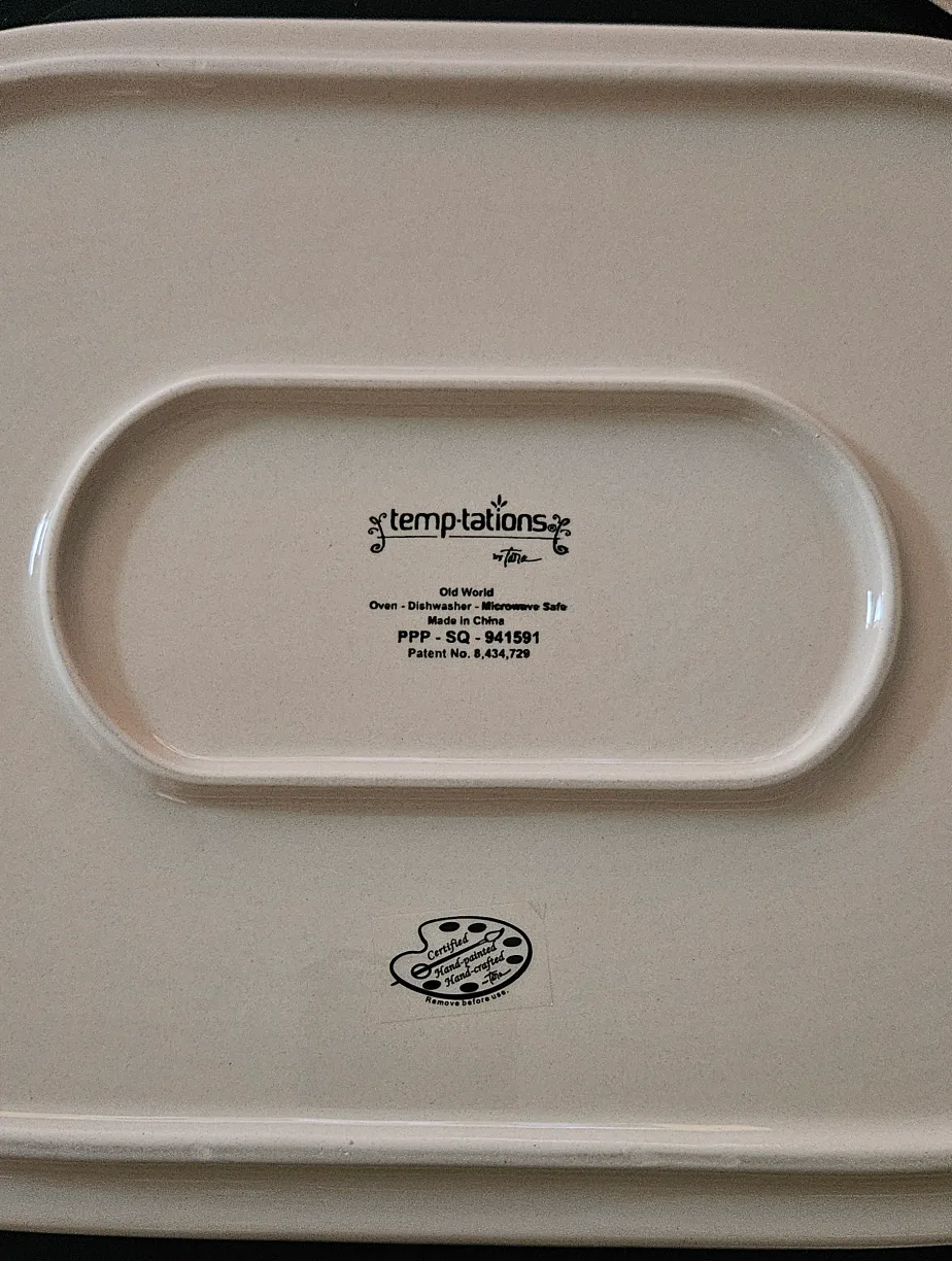 Temptations by Tara Old World 3.2 QT Oval Baker image indicator(5)