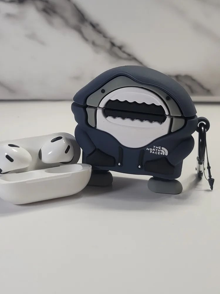 Airpods 3 authentic headphones. NF 🦈 case included image indicator(2)
