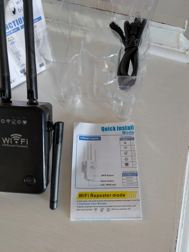 300M WiFi Extender/Repeater/Router 🧡 image indicator(3)