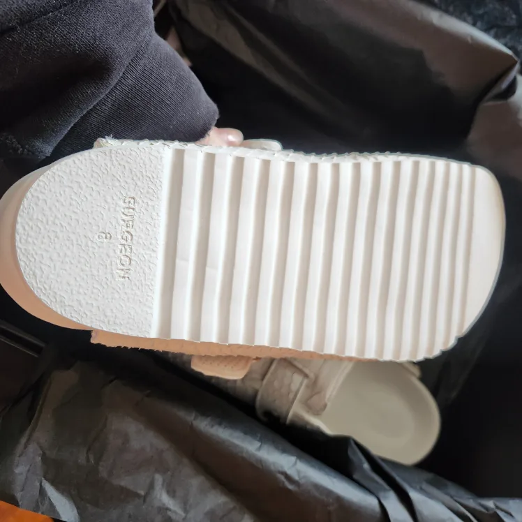 The Surgeon Luxe White Python Mules - Men's Size 8/Women's 9.5 image indicator(2)