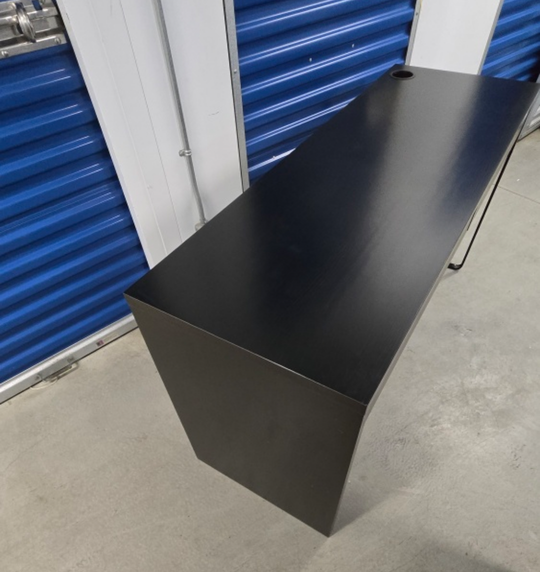 Black Desk with Two Drawers - photo 5