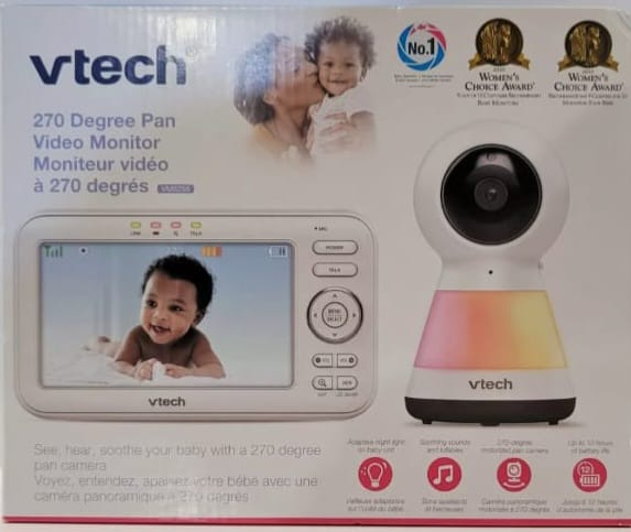 VTech 270 Degree Pan Video Baby Monitor
