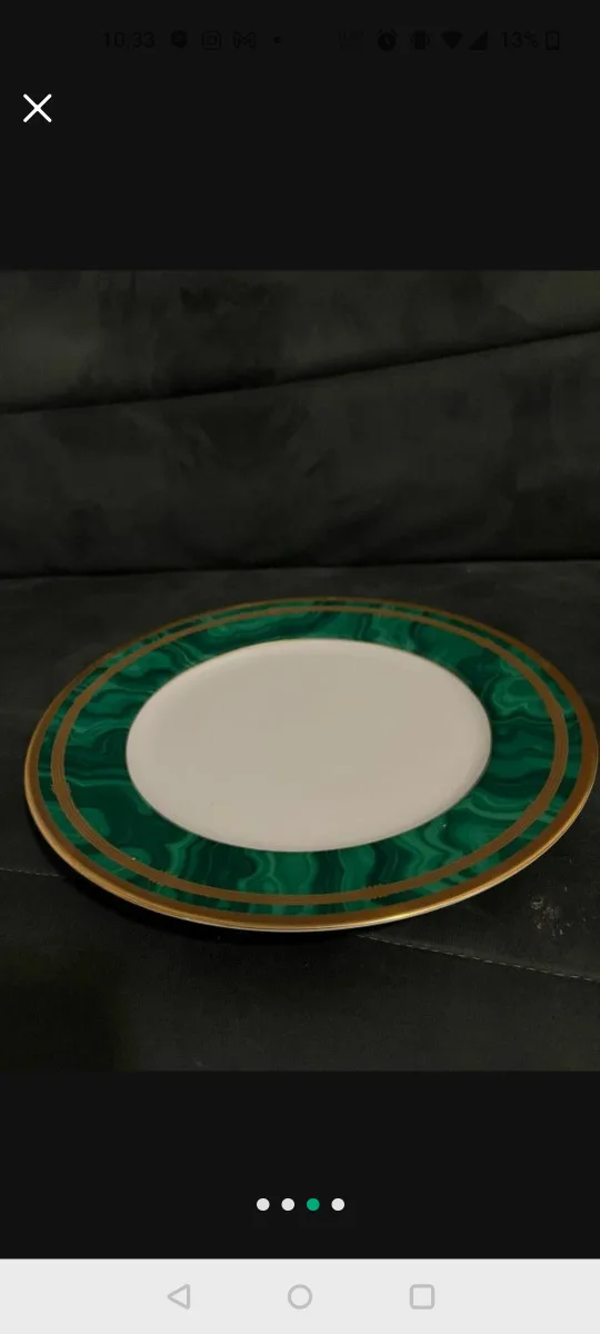 Christian Dior Gaurdron Malachite Green Plate image indicator(3)