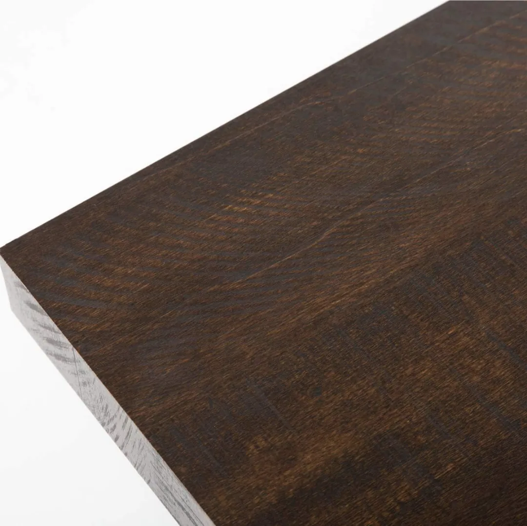 Modern Writing Desk with Black Metal Frame image indicator(5)