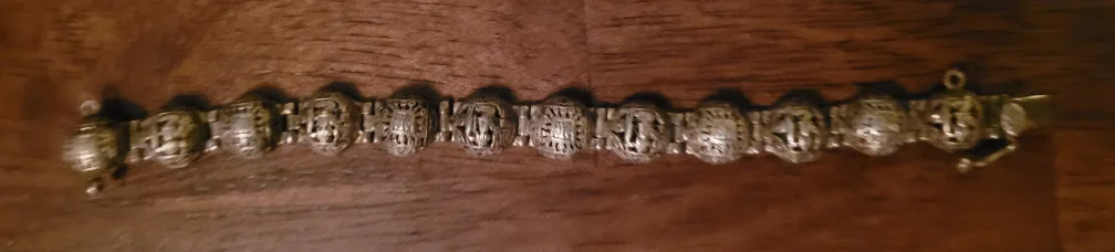 Vintage Filigree Bracelet from Mexico thumbnail
