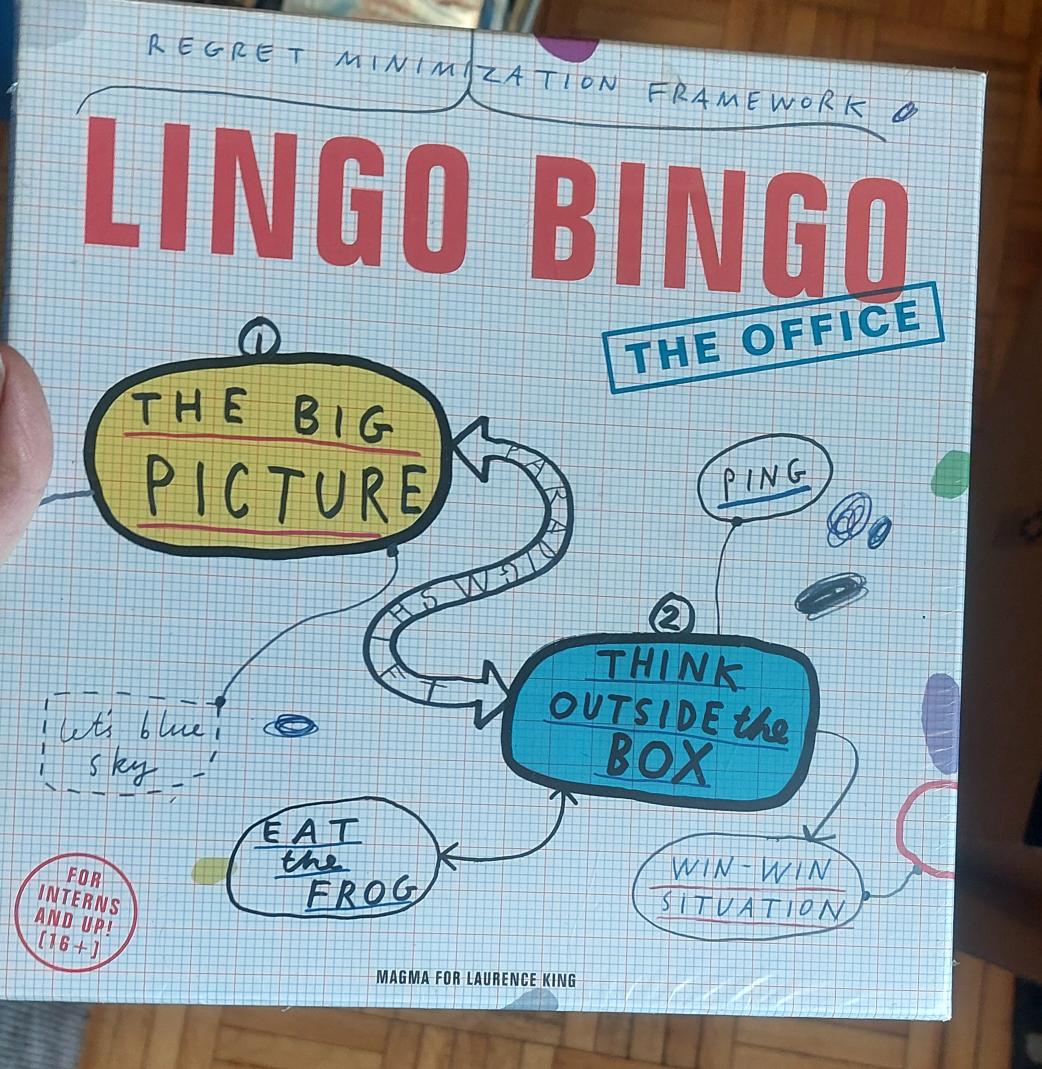 Lingo Bingo: The Office Edition #freecycle