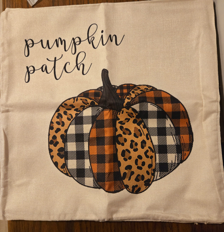 Set of Four Autumn-Themed Throw Pillow Covers - photo 4