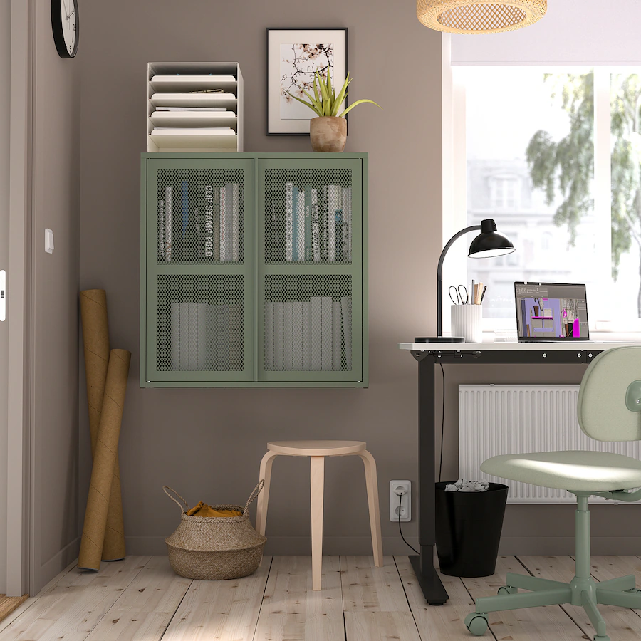 IKEA NORDEN Wall Cabinet - Sage Green - photo 3