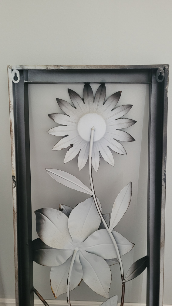 Set of Three Metal Flower Wall Decor - photo 5