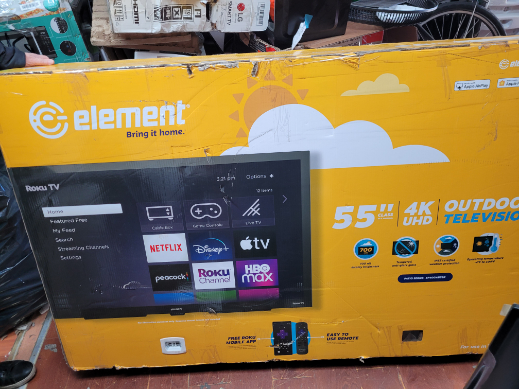 Element 55" 4K UHD Outdoor Roku TV