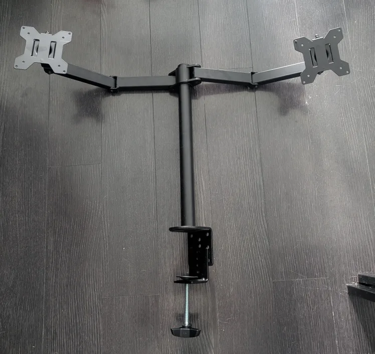 Dual Monitor Desk Mount - Black thumbnail
