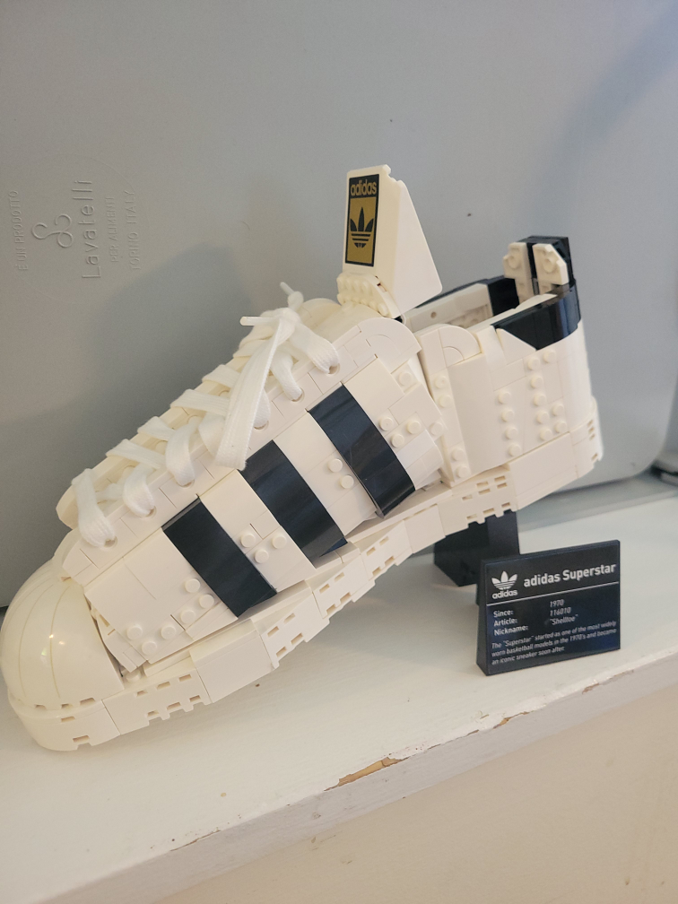 LEGO Adidas Superstar Sneaker Building Kit
