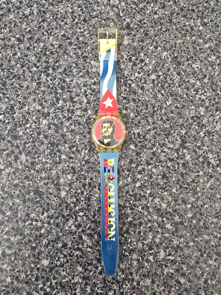 Vintage Swatch Che Guevara watch (non working) image indicator(2)