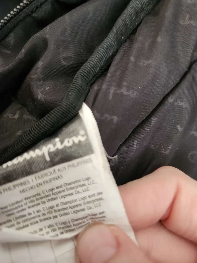 Champion Black Backpack image indicator(4)