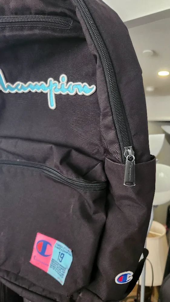Champion Black Backpack image indicator(6)