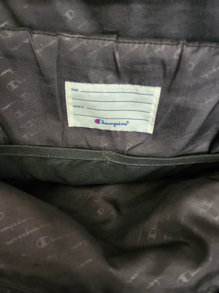 Champion Black Backpack image indicator(7)