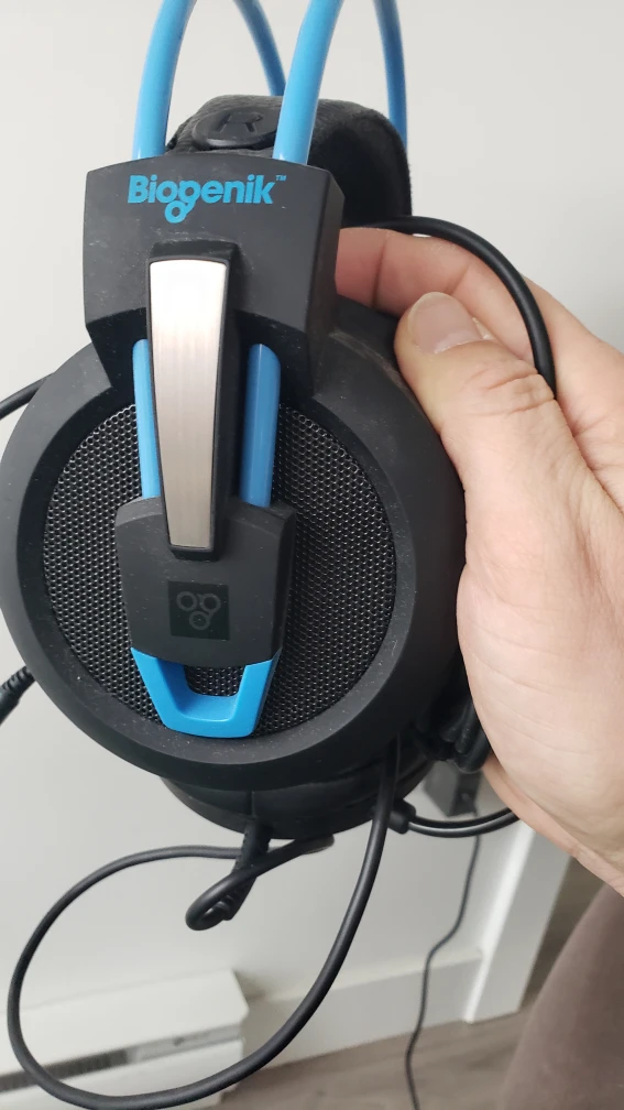 Biogenik Gaming Headset - Blue Accents