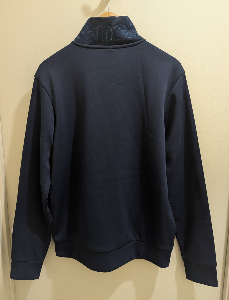 Men's Bench Navy Blue Zip-Up Track Jacket - photo 2