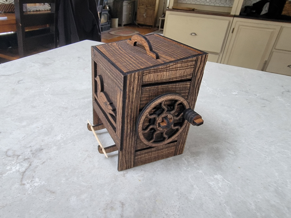Wooden Toothpick Dispenser with Duck Design - photo 5