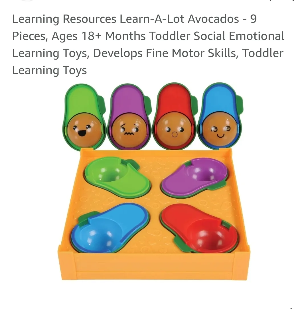 Learning Resources Learn-A-Lot Avocados Toddler Toy image indicator(2)