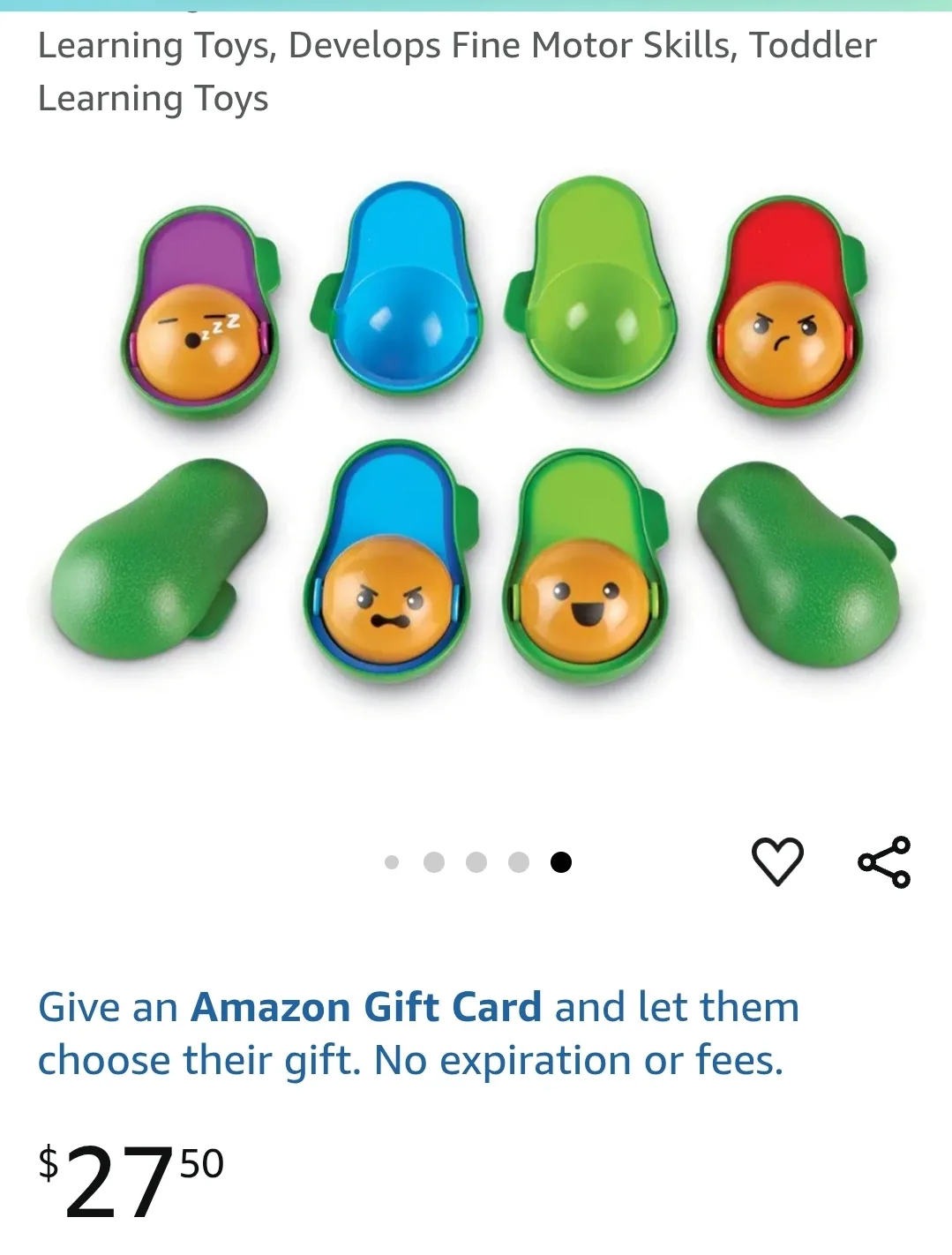 Learning Resources Learn-A-Lot Avocados Toddler Toy image indicator(4)