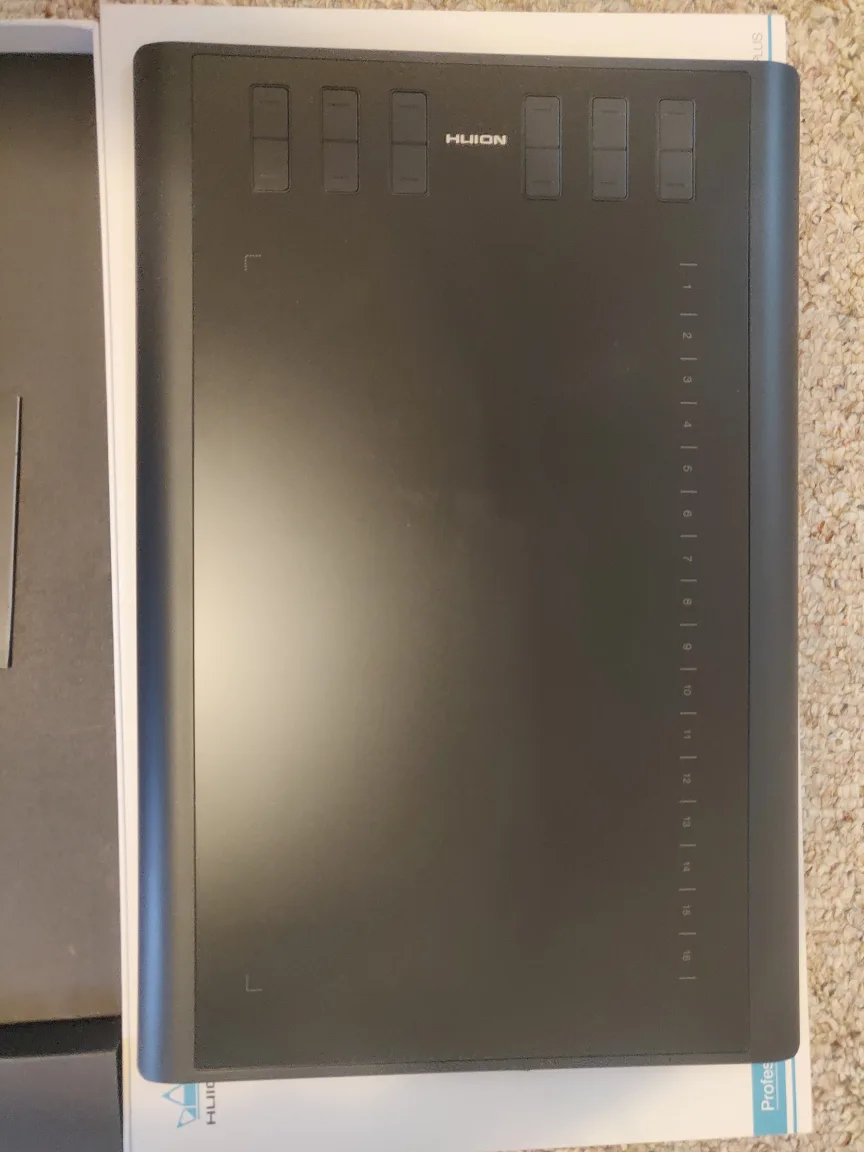 Huion Drawing Tablet 1060plus image indicator(2)