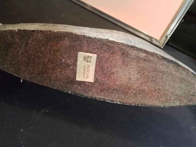 Inuk in Kayak Soapstone Carving image indicator(7)