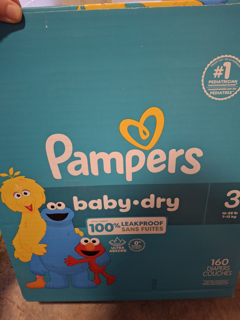Pampers Baby-Dry Diapers Size 3