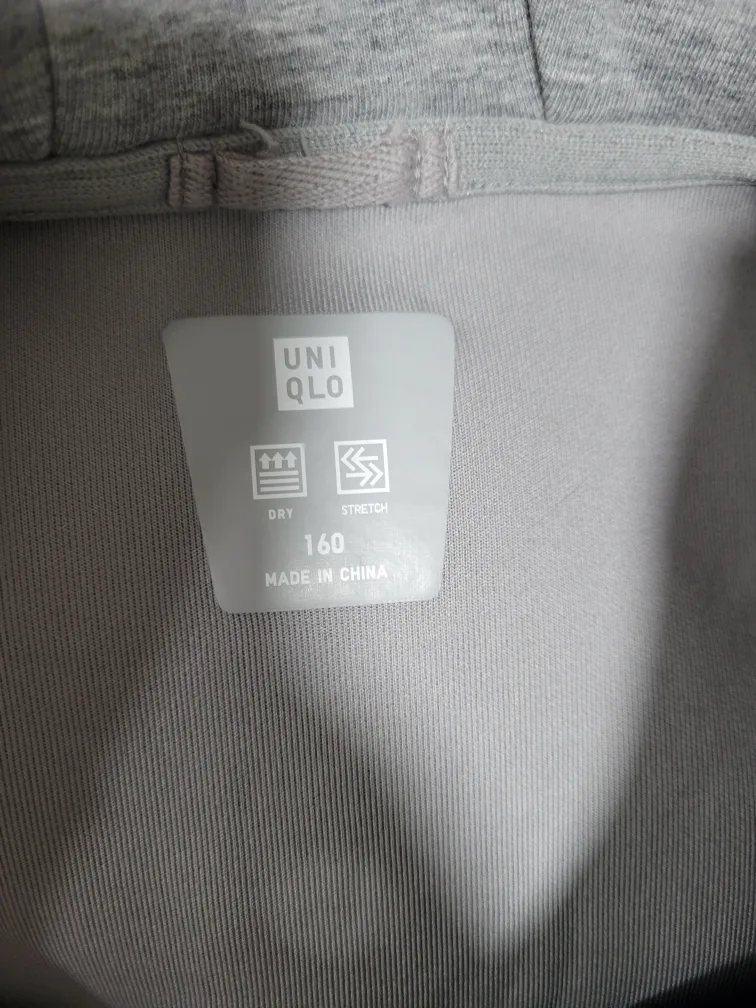 Uniqlo Grey Zip-Up Hoodie image indicator(3)