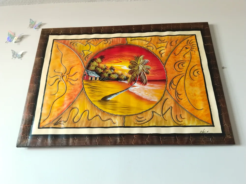 Tropical Sunset Paintings (Set of 2) image indicator(2)