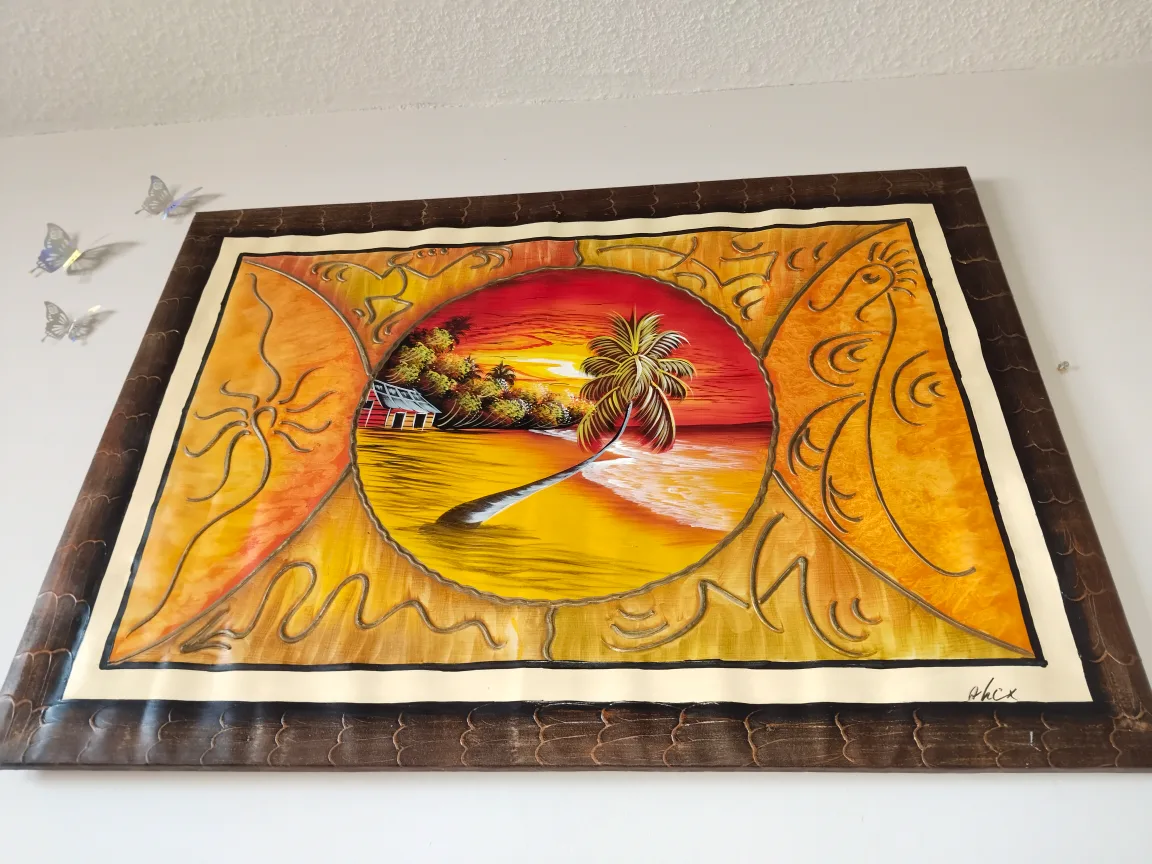 Tropical Sunset Paintings (Set of 2) image indicator(3)