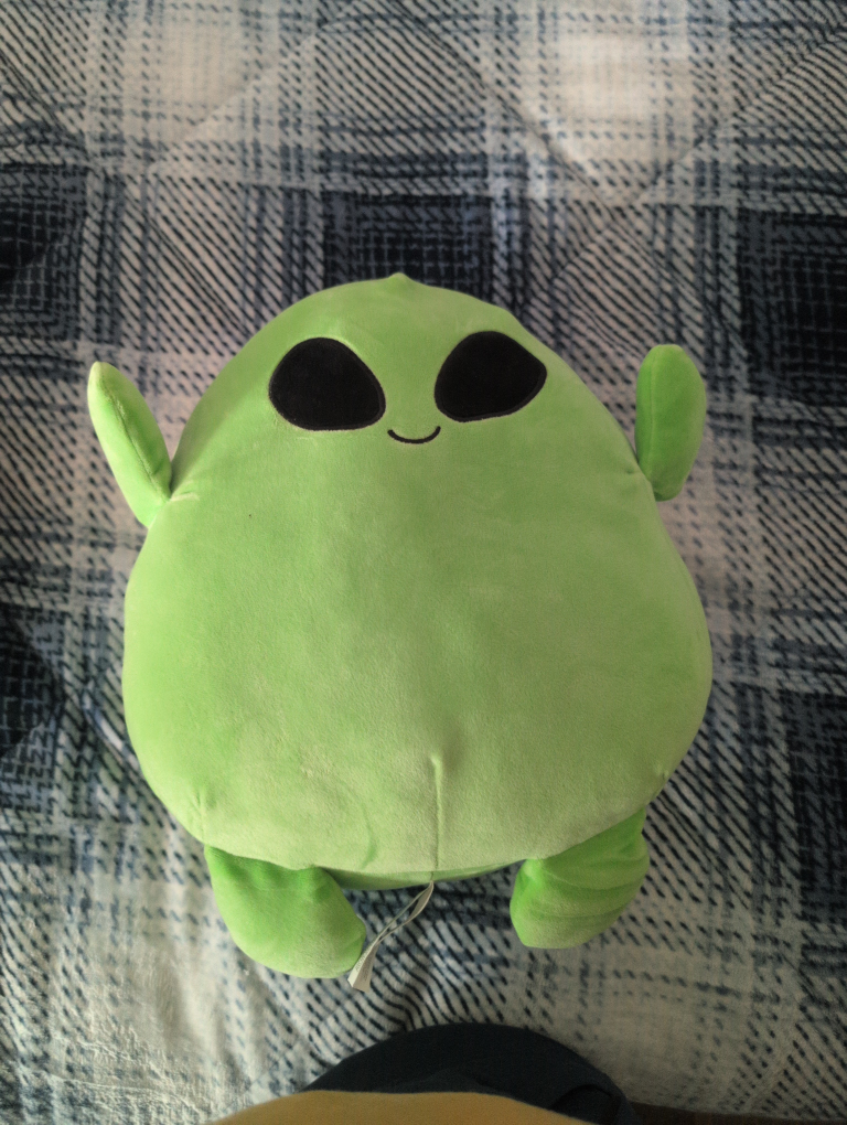 Cute Green Alien Plush Toy