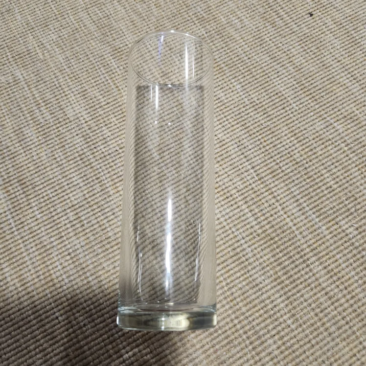 Clear Glass Cylinder Vase image indicator(2)