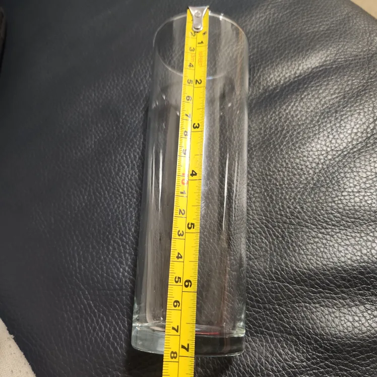 Clear Glass Cylinder Vase image indicator(4)