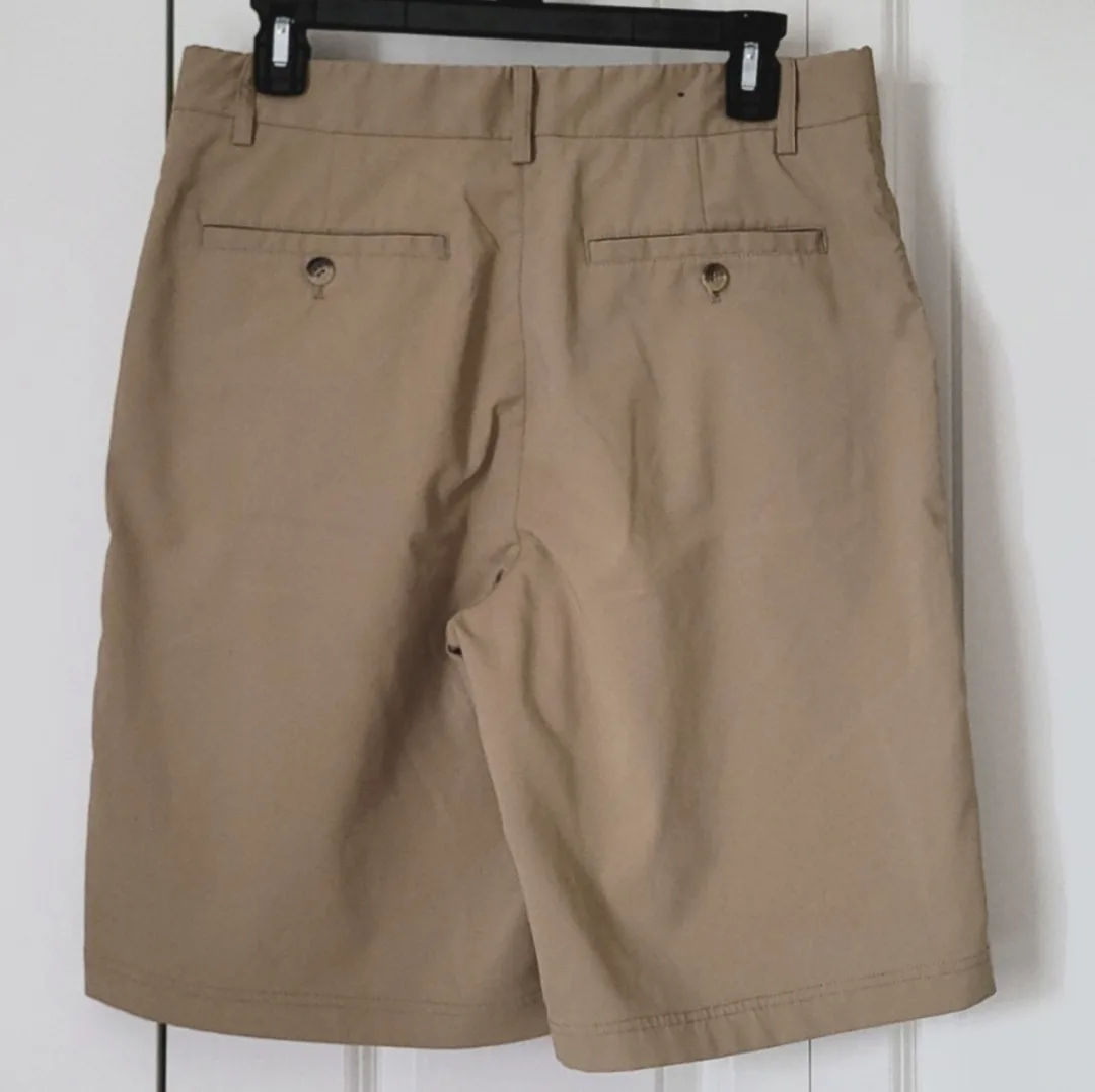 Men's Tan Golf Shorts - Size 30 image indicator(2)