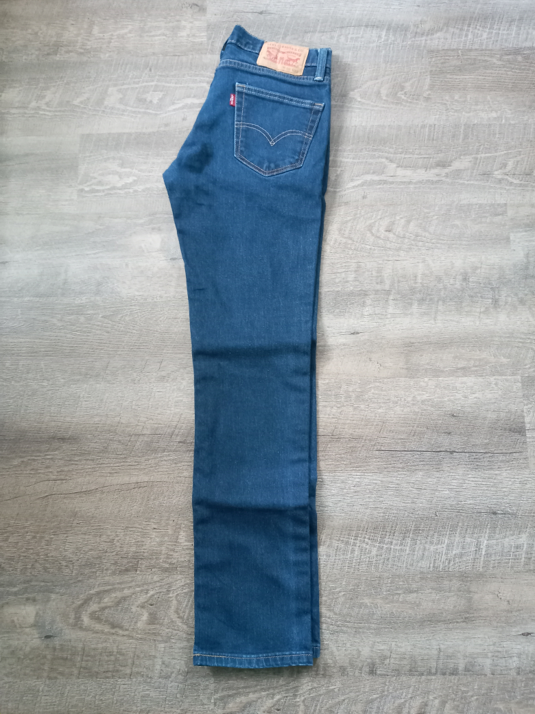 Dark blue jeans