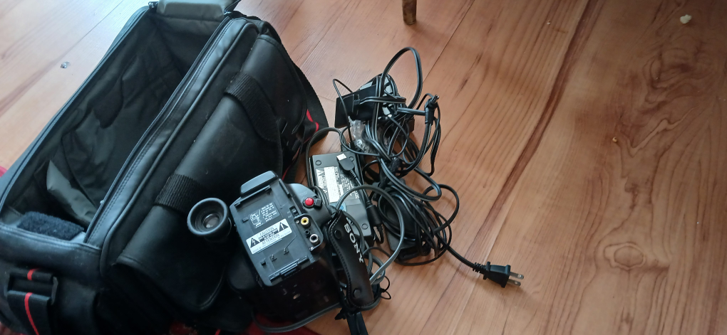Sony Handycam Camcorder with Case and Accessories