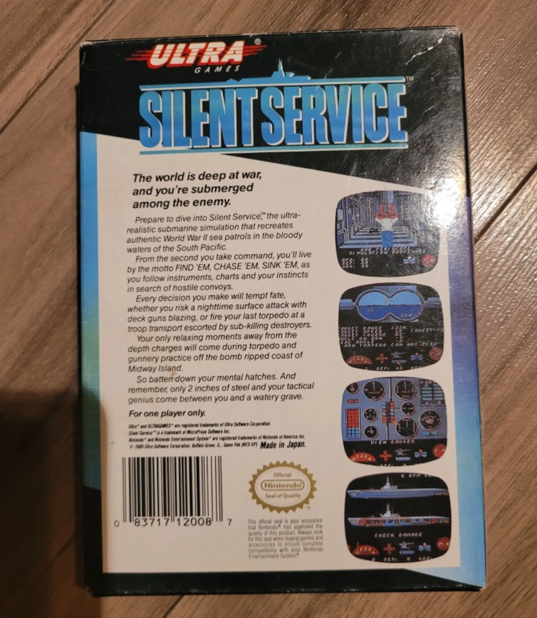 NES Silent Service Complete in Box image indicator(2)