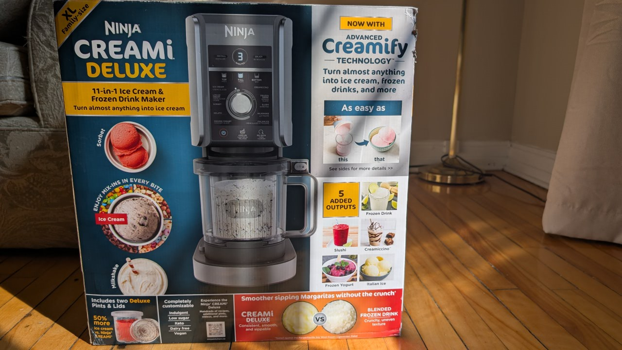 Ninja Creami Deluxe 11-in-1 Ice Cream & Frozen Drink Maker