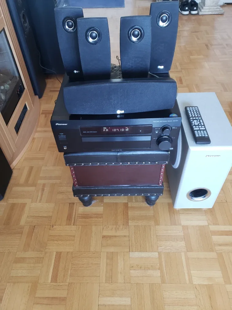 LG and Pioneer Home Theatre System 5.1 Surround Sound image indicator(4)