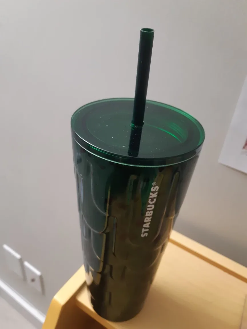 Starbucks Cold Cup, Green Marble, 24 oz image indicator(2)