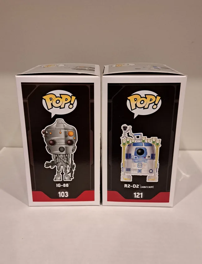 Star Wars 🤖 Funko Pop! - IG-88 & R2-D2 (Jabba's Palace) image indicator(4)